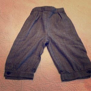 4 boys vintage Kite strings black plaid pants